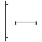 Terma Vivo grzejnik 1150x500 mm zasilanie C.O. czarny mat Z8