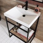Elita Meble Indus Dąb Canela/Black Mat szafka podumywalkowa 60 cm 168399