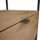 Elita Meble Indus Dąb Canela/ Black Mat szafka podumywalkowa 60 cm 168431