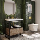 Elita Meble Indus Dąb Canela/ Black Mat szafka podumywalkowa 60 cm 168431