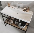 Elita Meble Indus Dąb Canela/Black Mat szafka podumywalkowa 100 cm 168401