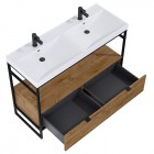 Elita Meble Indus Dąb Canela/Black Mat szafka podumywalkowa 120 cm 168434