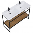 Elita Meble Indus Dąb Canela/Black Mat szafka podumywalkowa 120 cm 168402