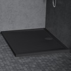 Novellini Olympic brodzik prostokątny 90x70x4,5 czarny mat OLN9070428