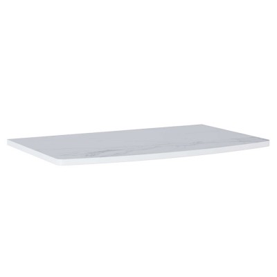 Elita Meble blat Rolly marmur Calacatta 81x50x2 cm biały 167798