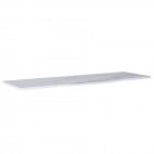 Elita Meble blat Rolly marmur Calacatta 161x50x2 cm biały 167800