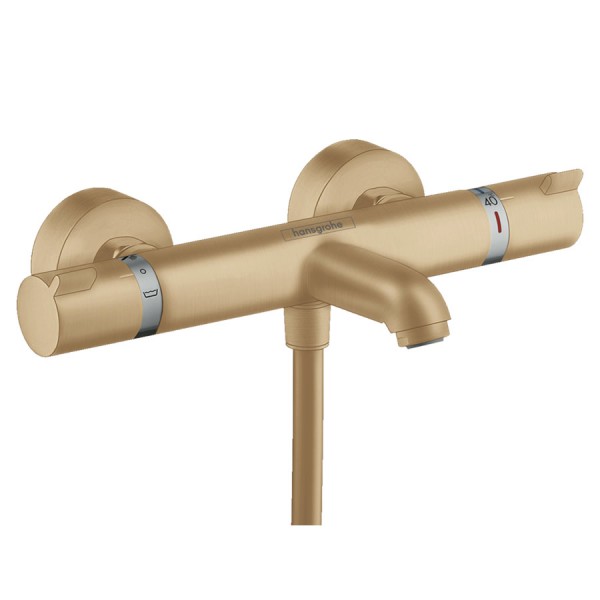 Hansgrohe Ecostat Comfort bateria wannowa brąz szczotkowany 13114140