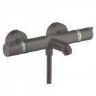 Hansgrohe Ecostat Comfort bateria wannowa czarny chrom szczotkowany 13114340