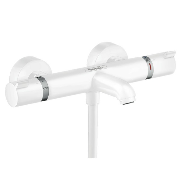 Hansgrohe Ecostat Comfort bateria wannowa biały mat 13114700