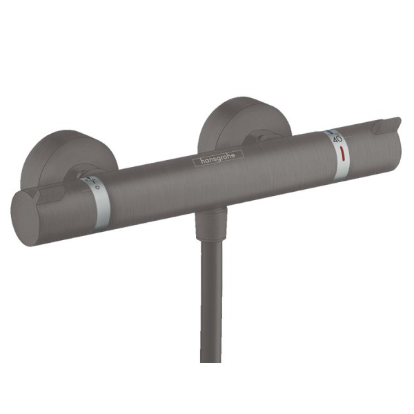 Hansgrohe Ecostat Comfort bateria prysznicowa czarny chrom szczotkowany 13116340