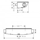 Hansgrohe Ecostat Select bateria prysznicowa 13161400