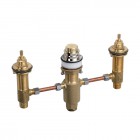 Hansgrohe zestaw podstawowy do baterii 3-otworowej montaż na wannie