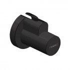 Hansgrohe zawór kątowy - osłona czarny mat 13950670