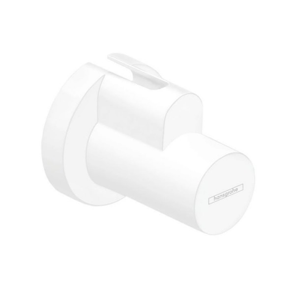 Hansgrohe zawór kątowy - osłona biały mat 13950700