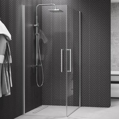 Novellini Young 2.0 2G kabina prysznicowa 80 cm Y22G79L1K+Y22G79L1K