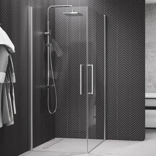 Novellini Young 2.0 2G kabina prysznicowa 80 cm Y22G79L1K+Y22G79L1K