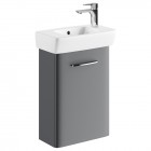Koło Nova Pro zestaw łazienkowy 45 cm prawy lava mat 501.432.JK.1