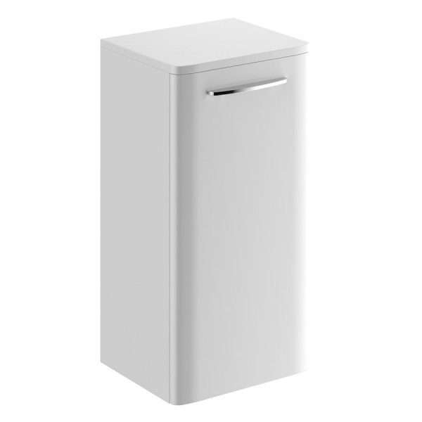 Koło Nova Pro szafka wisząca szer. 33 cm niska biały połysk 88428000