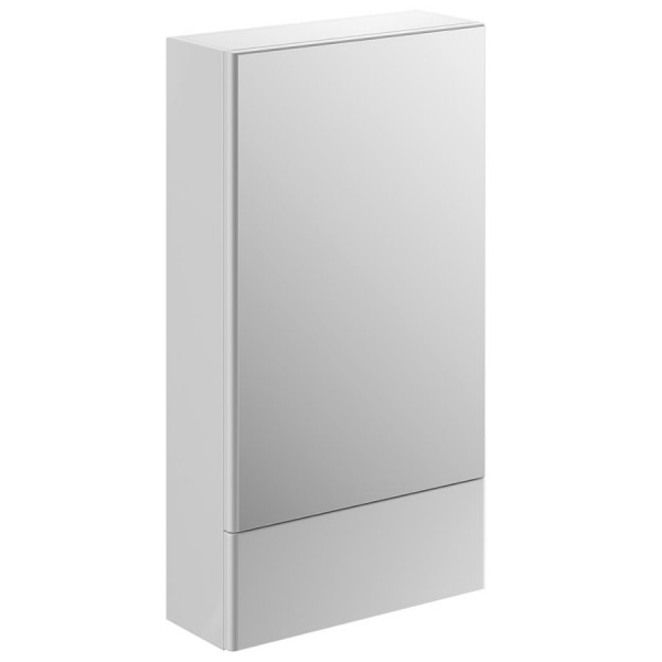 Koło Nova Pro szafka wisząca z lustrem 47 cm biały połysk 88430000