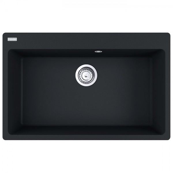 Franke Centro CNG 610-73 TL zlewozmywak 78x50 cm Fragranit+ czarny mat 114.0626.990
