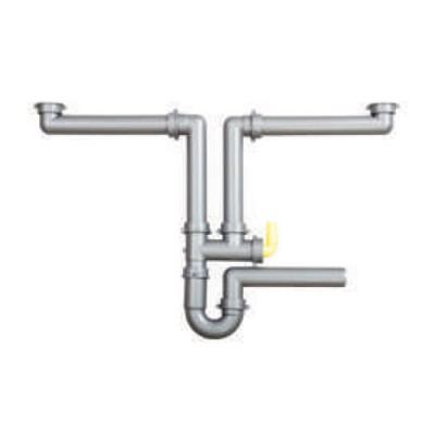 Franke Mostek z syfonem do zlewozmywaka 112.0048.805