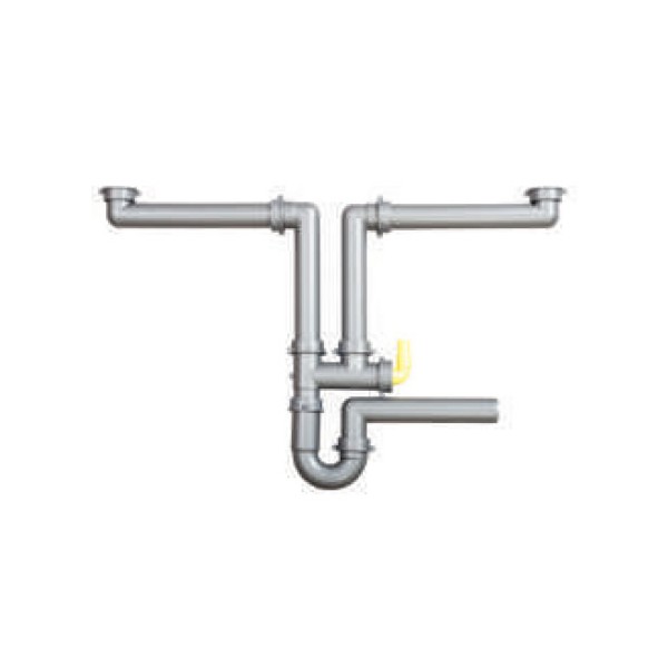 Franke Mostek z syfonem do zlewozmywaka 112.0048.805
