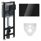 Koło stelaż podtynkowy Technic GT 3w1 kompletny gotowy do montażu czarny KOLO001