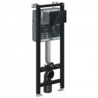 Koło All In One Technic GT SF stelaż podtynkowy do WC + przycisk Elegant czarny 99151000