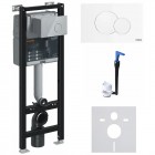 Koło All In One Technic GT Smart Fresh stelaż podtynkowy do WC + przekładka + przycisk Eclipse 2 biały 99152000