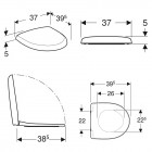 Koło Nova Pro deska WC M30126000