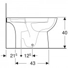 Koło Nova Pro miska WC do kompaktu Rimfree M33225000