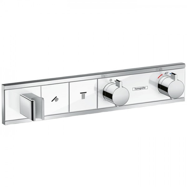 Hansgrohe RainSelect bateria wannowo-prysznicowa podtynkowa termostatyczna biały/chrom 15355400