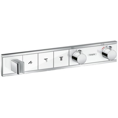 Hansgrohe RainSelect bateria wannowo-prysznicowa podtynkowa termostatyczna biały/chrom 15356400