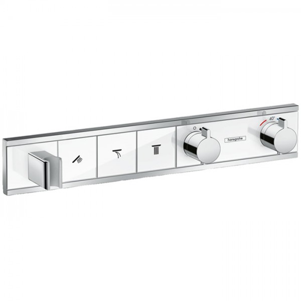 Hansgrohe RainSelect bateria wannowo-prysznicowa podtynkowa termostatyczna biały/chrom 15356400