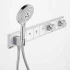 Hansgrohe RainSelect bateria wannowo-prysznicowa podtynkowa termostatyczna biały/chrom 15357400