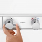 Hansgrohe RainSelect bateria wannowo-prysznicowa podtynkowa termostatyczna biały/chrom 15357400