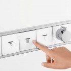 Hansgrohe RainSelect bateria wannowo-prysznicowa podtynkowa termostatyczna biały/chrom 15357400