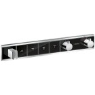 Hansgrohe RainSelect bateria wannowo-prysznicowa podtynkowa termostatyczna czarnyy/chrom 15357600