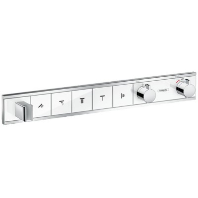 Hansgrohe RainSelect bateria wannowo-prysznicowa podtynkowa termostatyczna biały/chrom 15358400