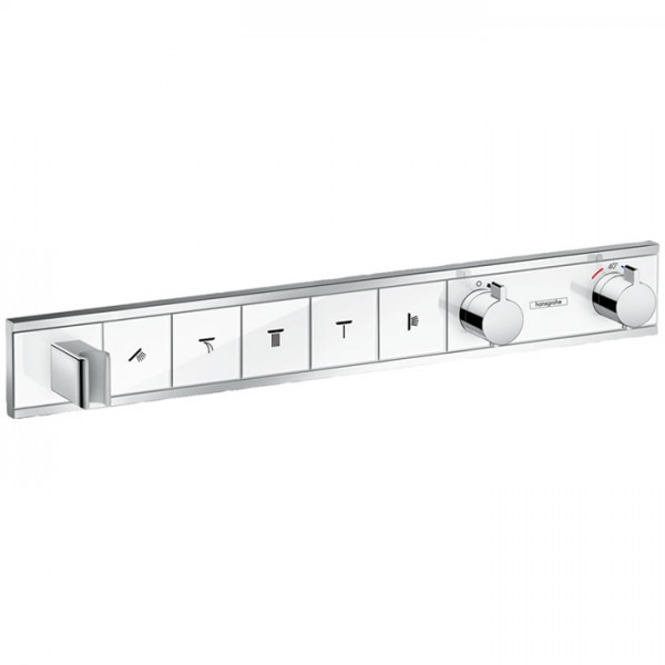 Hansgrohe RainSelect bateria wannowo-prysznicowa podtynkowa termostatyczna biały/chrom 15358400