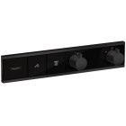 Hansgrohe RainSelect bateria wannowo-prysznicowa podtynkowa termostatyczna czarny mat 15380670