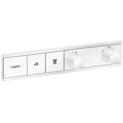 Hansgrohe RainSelect bateria wannowo-prysznicowa podtynkowa termostatyczna biały mat 15380700
