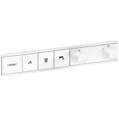 Hansgrohe RainSelect bateria wannowo-prysznicowa podtynkowa termostatyczna biały mat 15381700