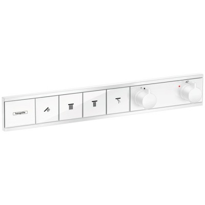 Hansgrohe RainSelect bateria wannowo-prysznicowa podtynkowa termostatyczna biały mat 15382700