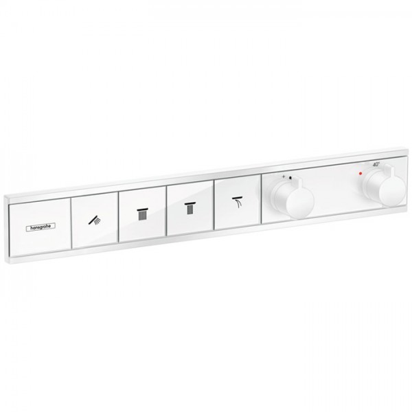 Hansgrohe RainSelect bateria wannowo-prysznicowa podtynkowa termostatyczna biały mat 15382700