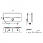 Ariston Aures Slim Multi podgrzewacz wody elektryczny przepływowy 5 kW 3520030