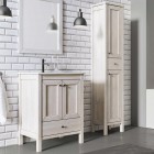 Elita Meble Santos Oak White Wash lustro szer. 80 cm 166395