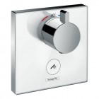 Hansgrohe ShowerSelect Glass bateria prysznicowa podtynkowa termostatyczna biały/chrom 15735400