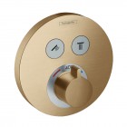 Hansgrohe ShowerSelect S bateria wannowo-prysznicowa podtynkowa brąz szczotkowany 15743140