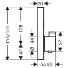 Hansgrohe bateria termostatyczna ShowerSelect dla 2 odbiorników